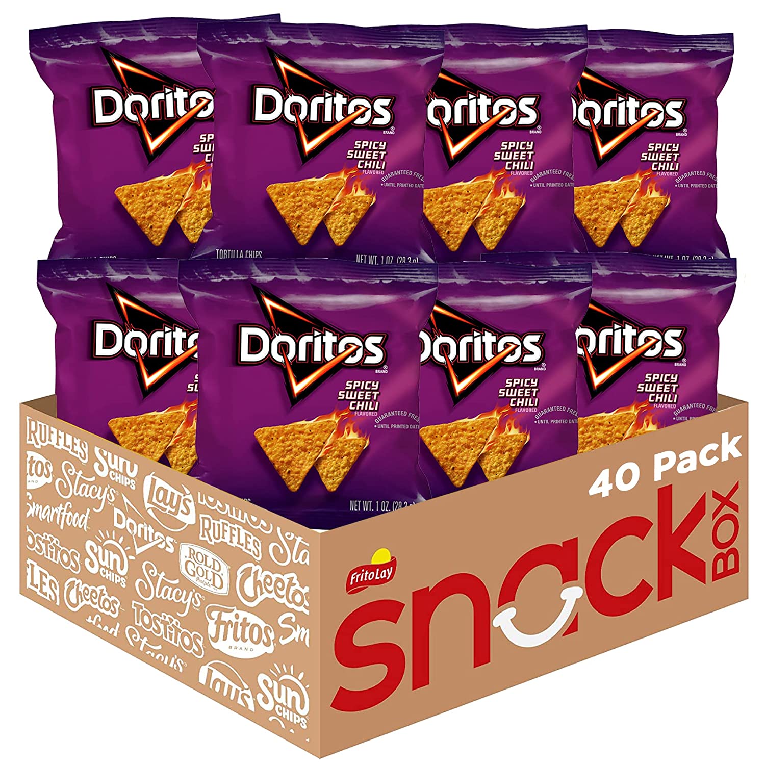 Spicy Sweet Chili Doritos, AKA Purple Doritos Review University Grill